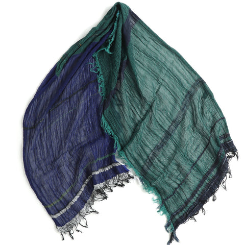 TAMAKI NIIME Medium Cotton-gauze scarf - #21 Sea Storm