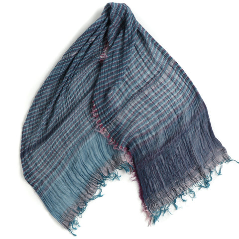 TAMAKI NIIME Medium Cotton-gauze scarf - #23 Funky Sea