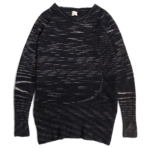 Tamaki Niime Long Cotton Sweater - #04 Spiralling Universe