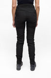 BLACK LABEL Pocketed Slim Pant in Black