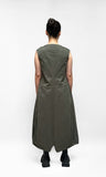 BLACK LABEL Sleeveless Zippered Dress in Jungle