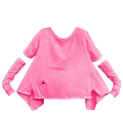 PLU Side Seam Panel Top with Detached Sleeves