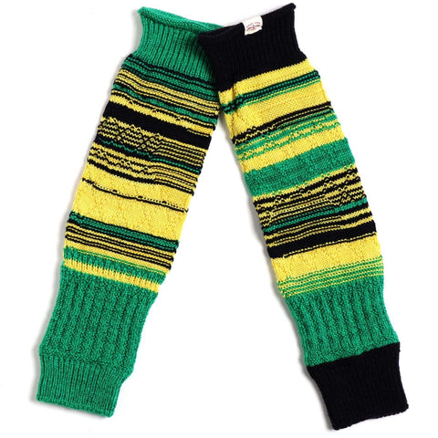 TAMAKI NIIME Cotton Knit Arm Warmers - Sour Candy