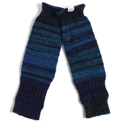 TAMAKI NIIME Knit Arm Warmers - Midnight Sea