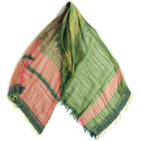 TAMAKI NIIME Medium Cotton-gauze scarf - #36 Summer Candy