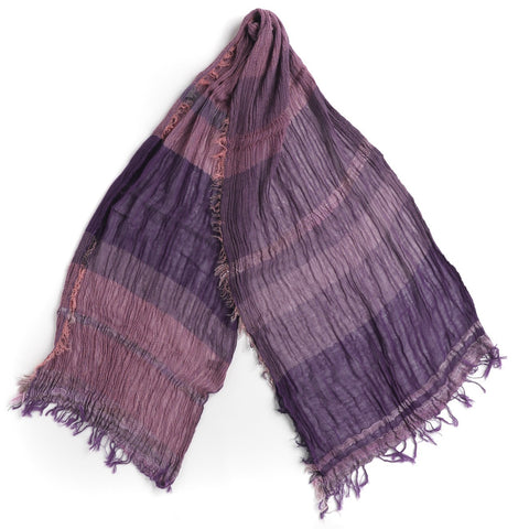 TAMAKI NIIME Medium Cotton-gauze scarf - #13 Soft Mauve