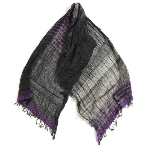 TAMAKI NIIME Medium Cotton-gauze scarf - #14 Twisted Moonlight