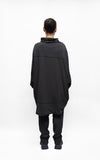 Zilberman - Seamed Cowl Tunic in Black