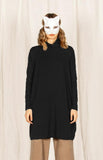 MAMA B - Tunic Dress with Ribbed Turtleneck