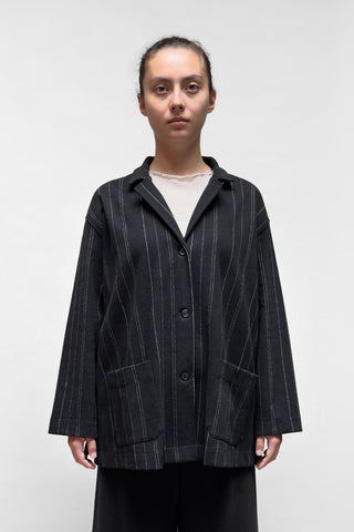 MAMA B - Relaxed Pinstripe Jacket