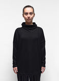 MAMA B - Cozy Onesize Cowl Sweater in Black