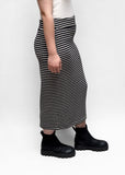 MAMA B Cozy Knit Pencil Skirt in Stripes