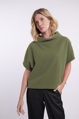 Elemente Clemente Wool Topper in Khaki