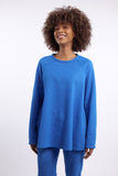 Elemente Clemente A-line Sweatshirt in Cobalt Blue