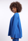 Elemente Clemente A-line Sweatshirt in Cobalt Blue