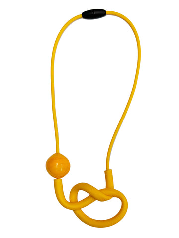 SAMUEL CORAUX Squiggle with Murano Glass Marble Necklace
