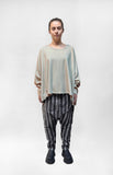 PLU French Terry Oversized Pullover in Stone Wash