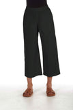 ELEMENTE CLEMENTE Cropped Wide Leg Pant in Black