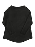 MAMA B Cozy A-line Top in Black