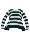 PLU Block Stripe Knit Cardigan
