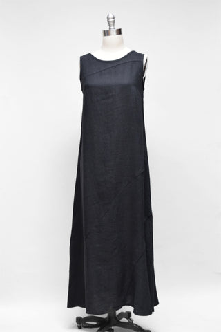 FLAX Long Sleeveless Linen Dress