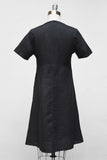 FLAX Short Sleeve A-line Dress