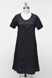 FLAX Short Sleeve A-line Dress